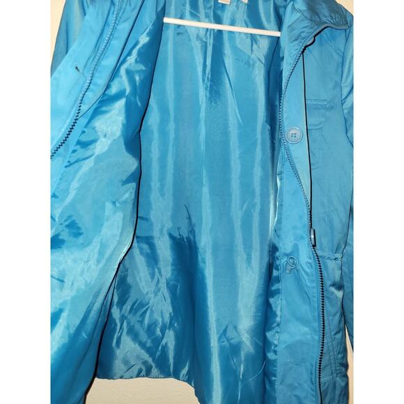 New York & Company Blue Full Zip Jacket NYC Size Medium - Picture 6 of 12